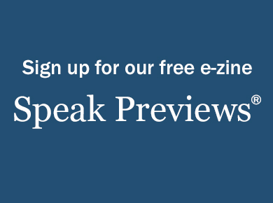 Sign Up for Speak Previews.